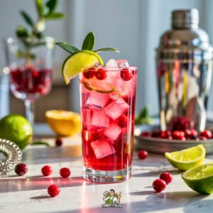 Cranberry Vodka Crush Cockatil Recipe