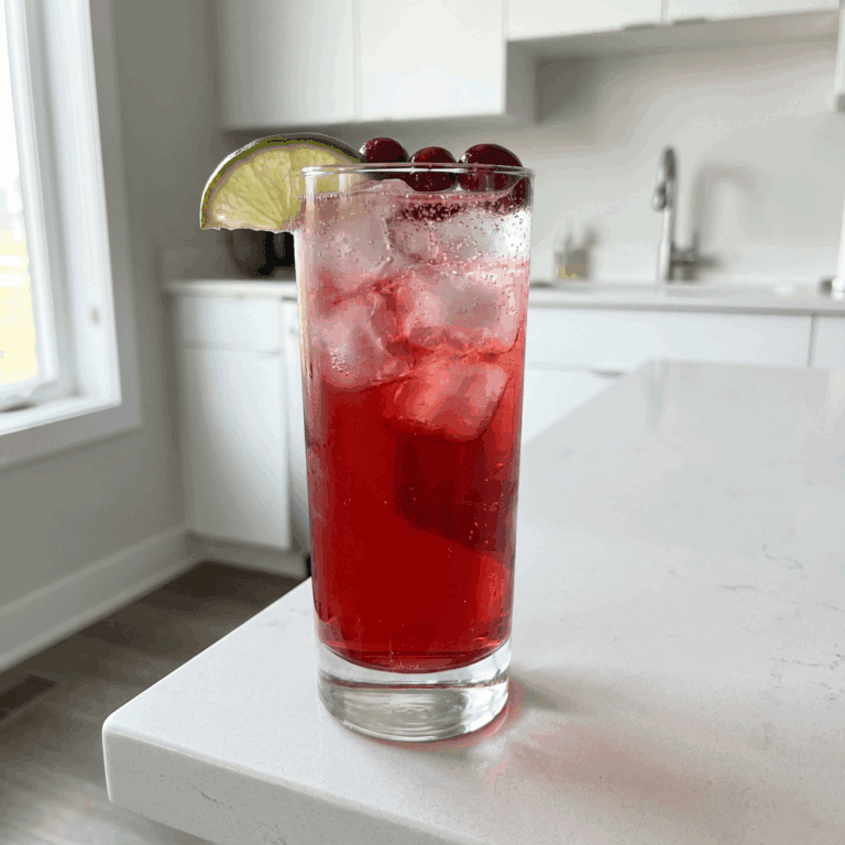 Cranberry Vodka Crush Cocktail Recipe
