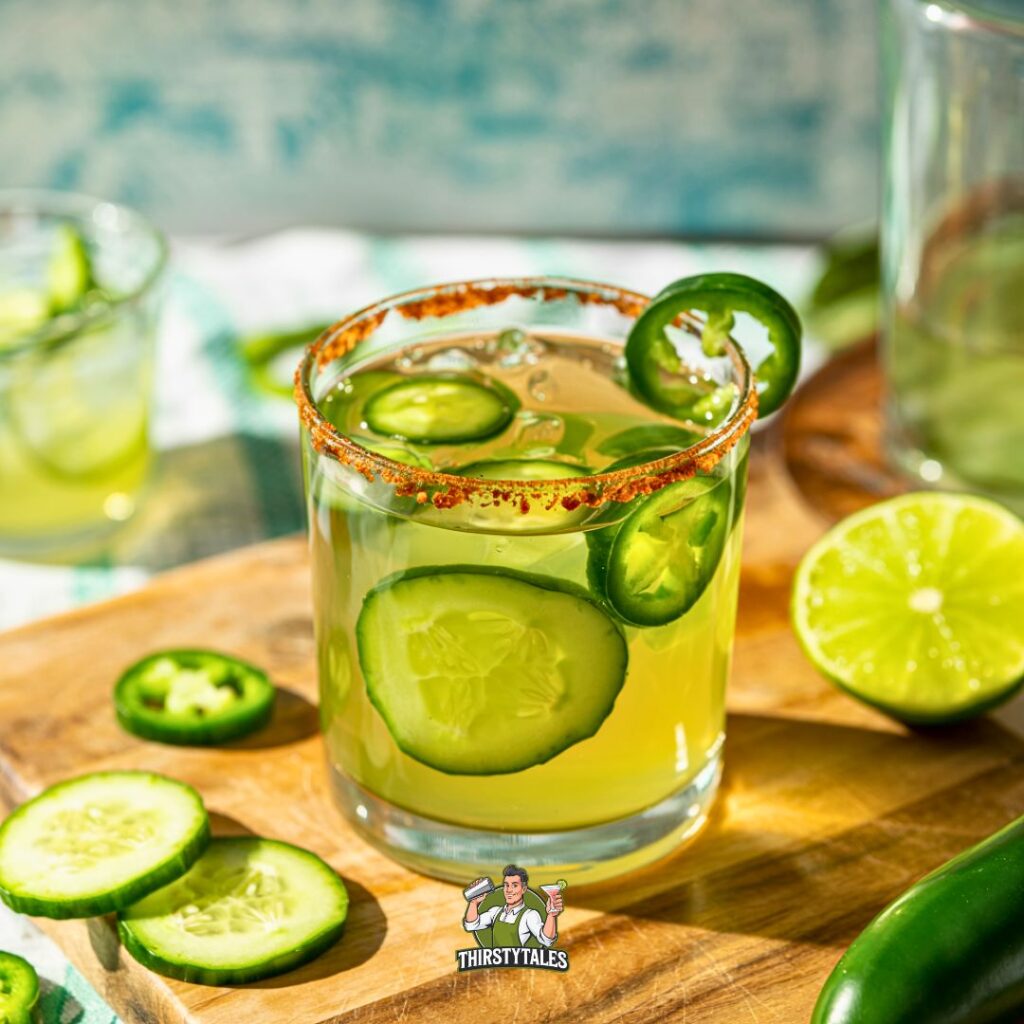 Cucumber Jalapeño Margarita Cocktail Recipe