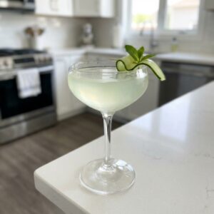 Cucumber Mint Gimlet Cocktail Recipe
