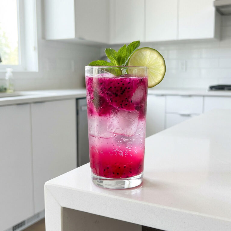 Dragonfruit Mojito Cocktail Recipe