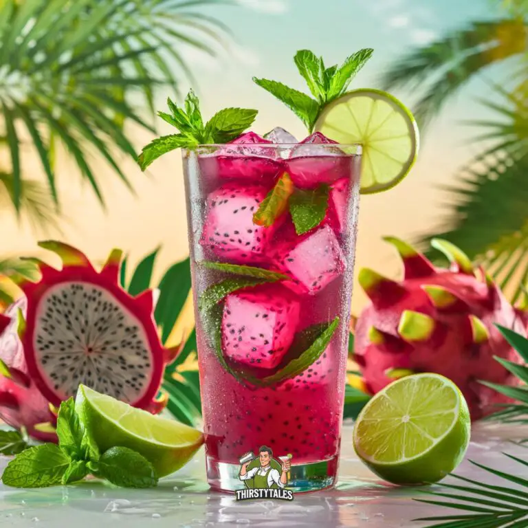 Dragonfruit Mojito Cocktail Recipe