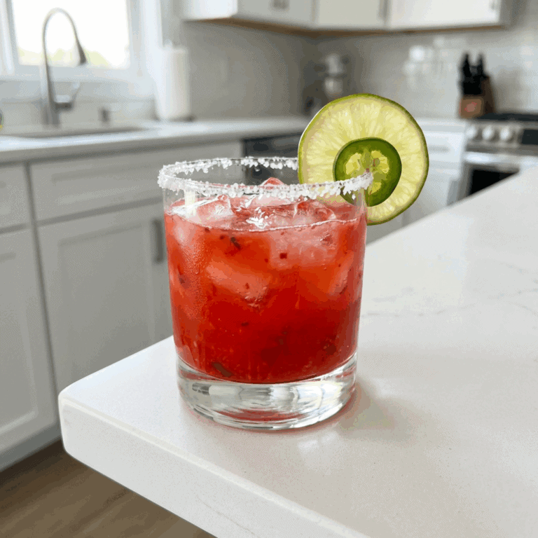 Firecracker Margarita Cocktail Recipe