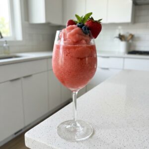 Fireworks Frozen Frose Cocktail Recipe