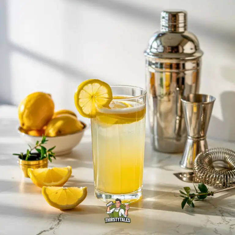 Gin Fizz Cocktail Recipe