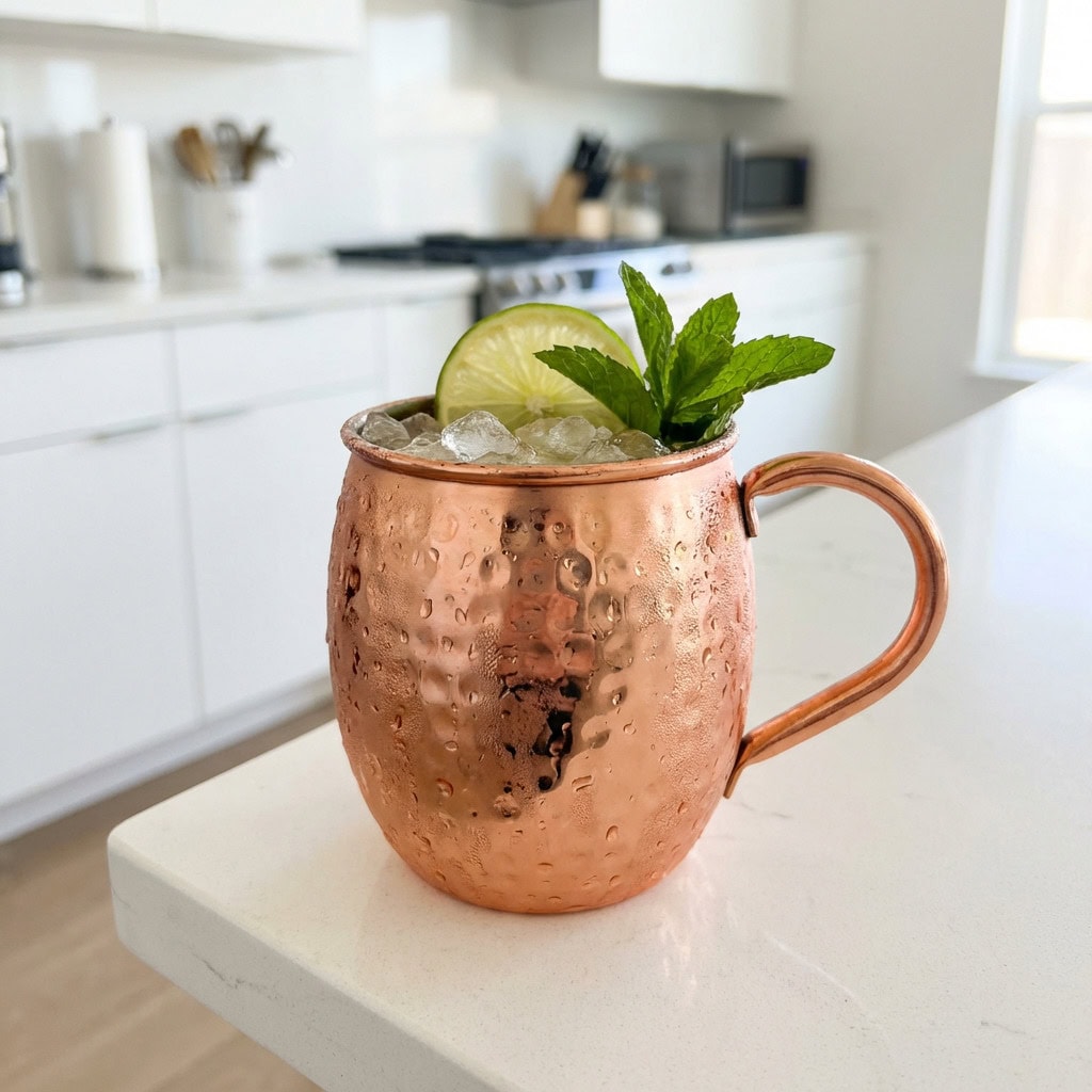 Ginger Moscow Mule Cocktail Recipe
