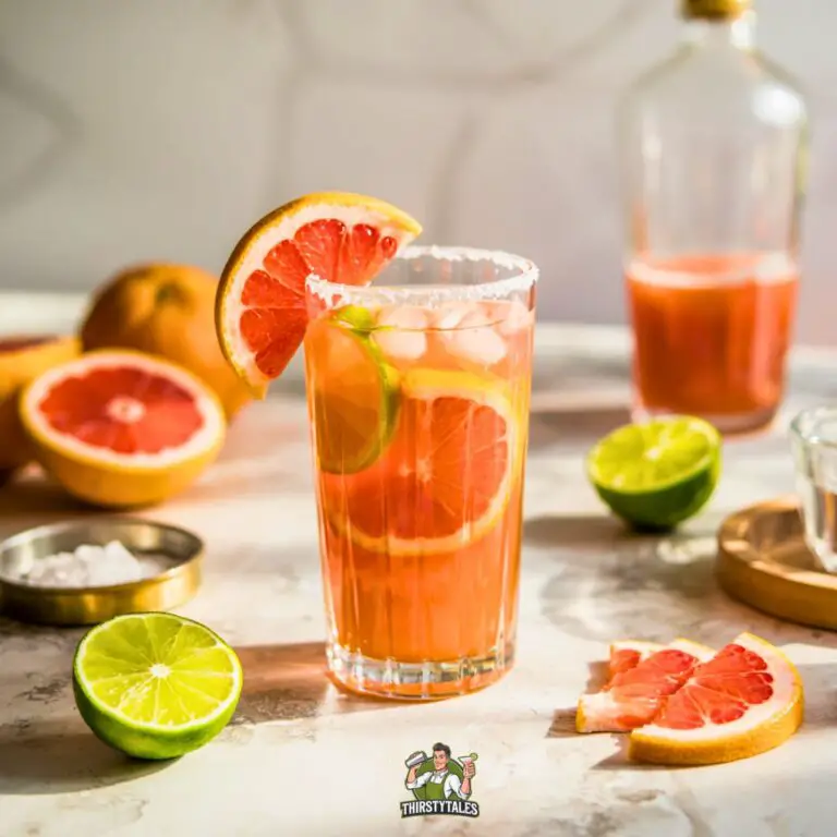 Grapefruit Paloma Cocktail Recipe