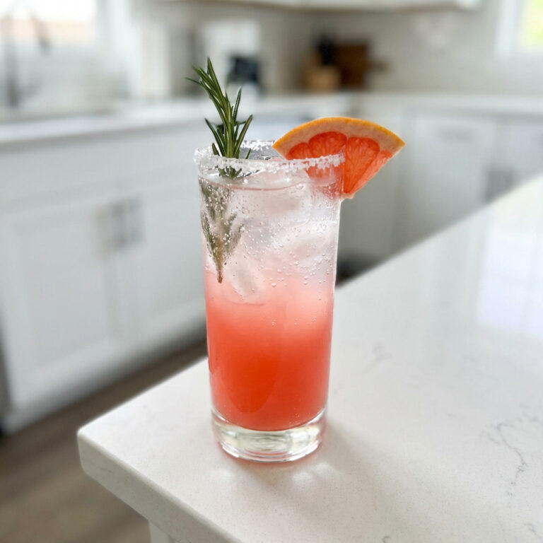 Grapefruit Rosemary Paloma Cocktail Recipe