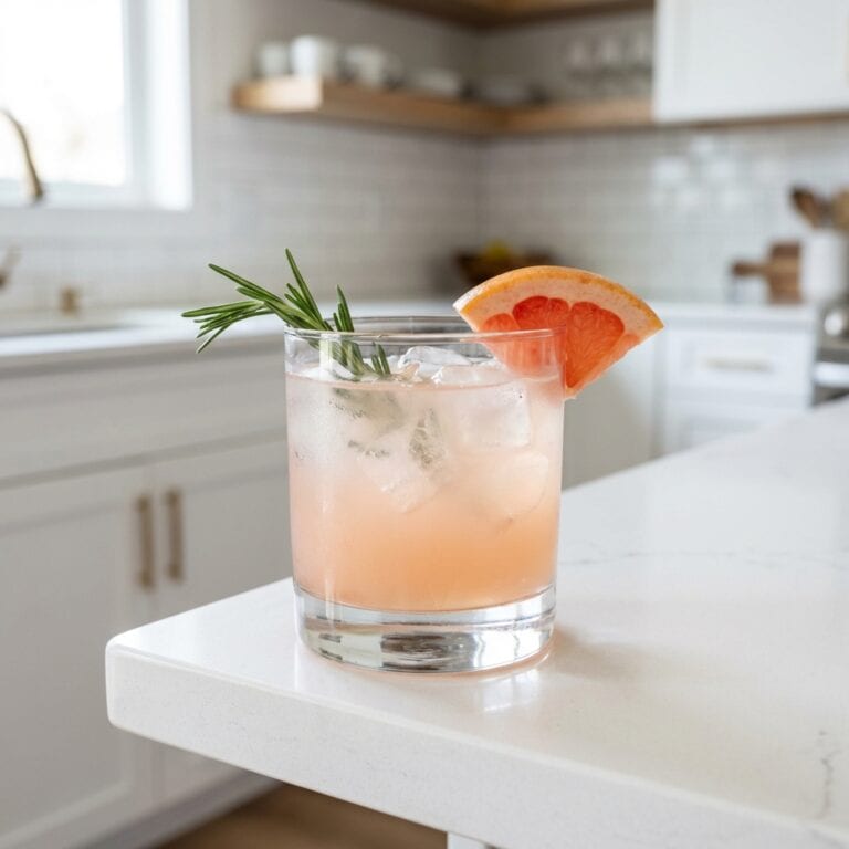 Grapefruit Rosemary Vodka Cocktail Recipe