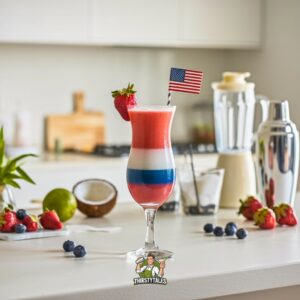 Independence Day Daiquiri Cocktail Recipe