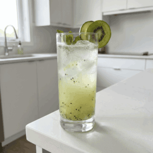 Kiwi Cucumber Splash Mocktail Recipe