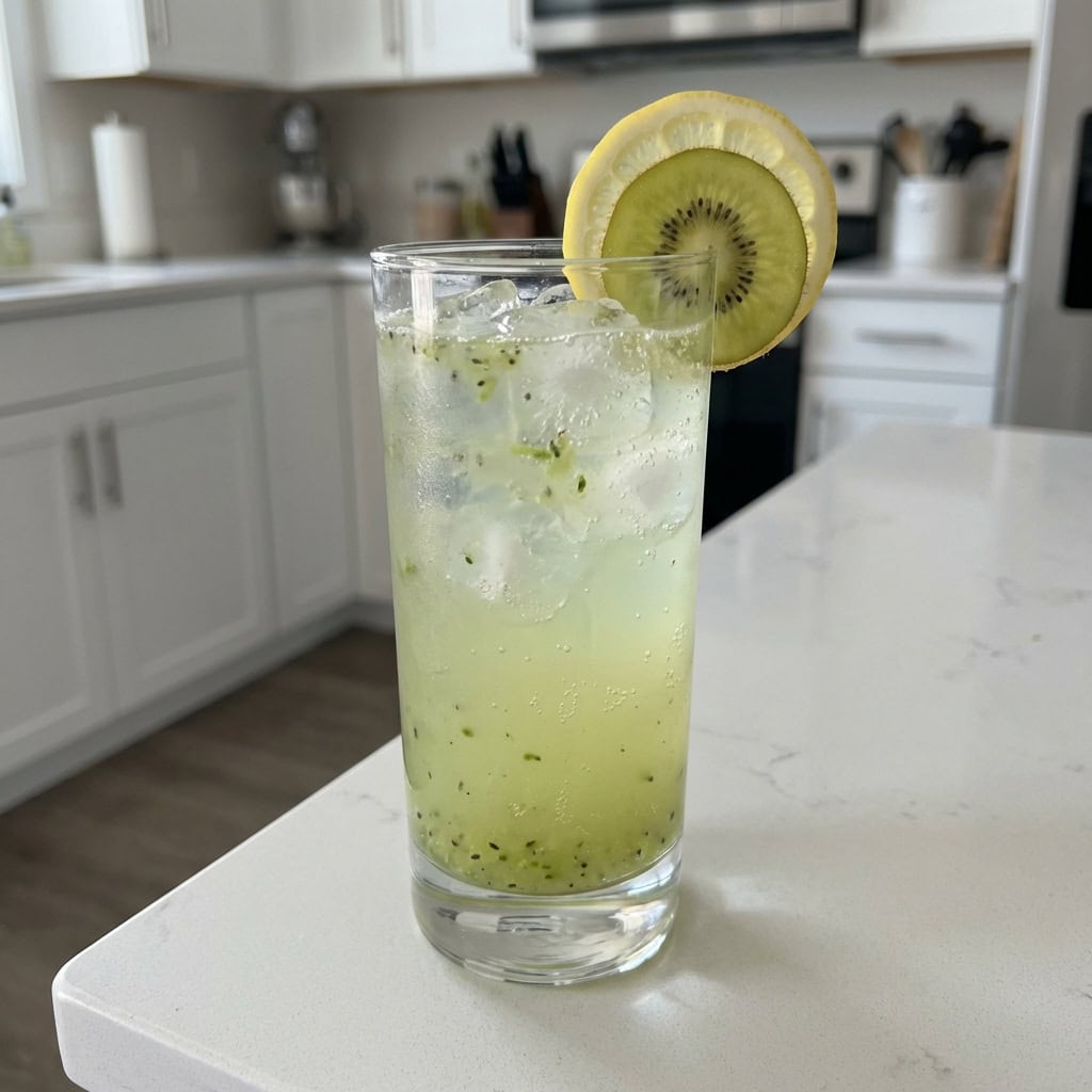 Kiwi Lemon Spritzer Cocktail Recipe