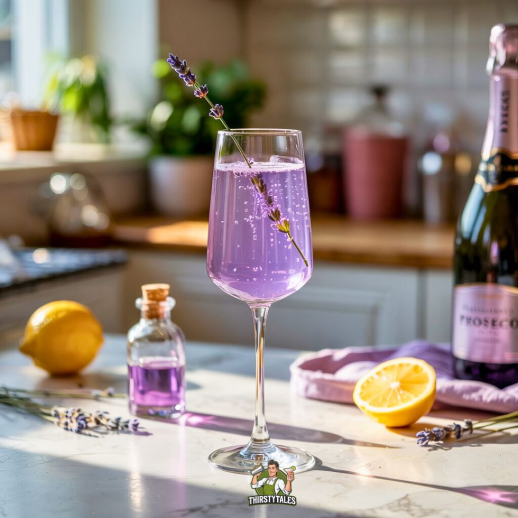 Lavender Lemonade Spritz Cockatil Recipe