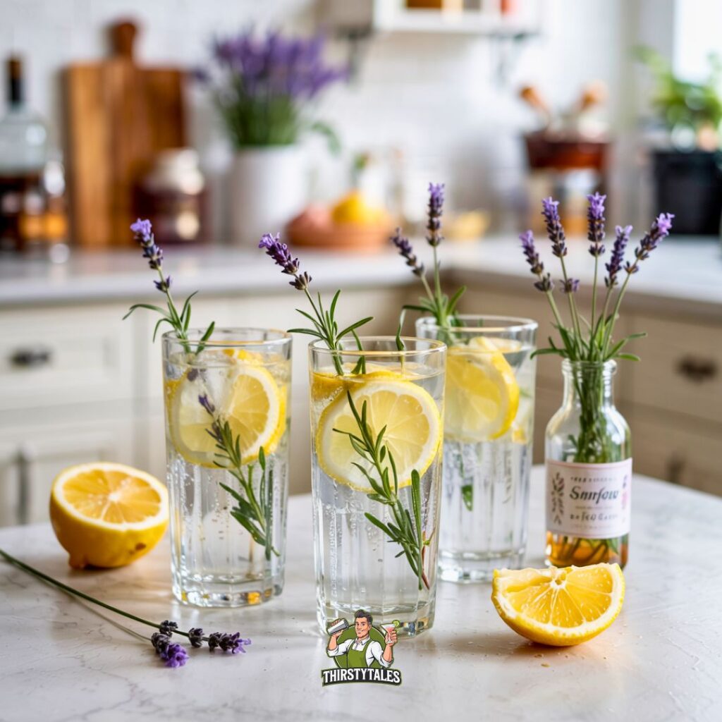Lemon Lavender Fizz Cocktail Recipe