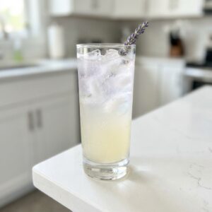Lemon Lavender Fizz Cocktail Recipe