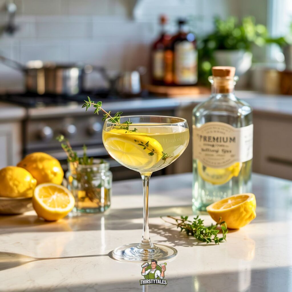 Lemon Thyme Gin Cockatil Recipe