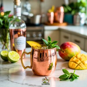 Mango Ginger Mule Cockatil Recipe