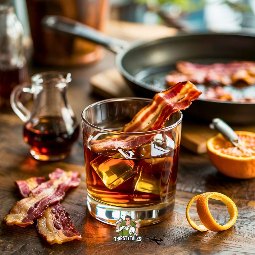 Maple Bacon Bourbon Cocktail Recipe