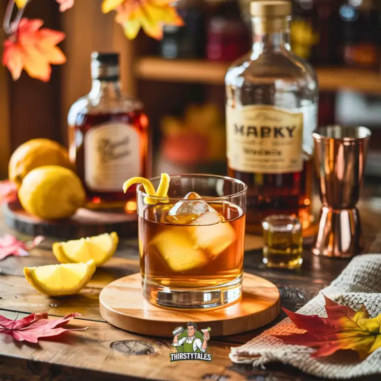 Maple Whiskey Sour Cocktail Recipe