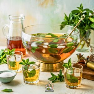 Mint Julep Punch Cocktail Recipe