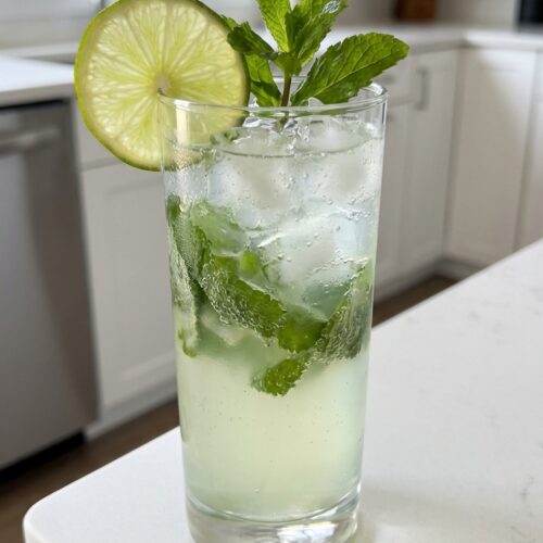 Minty Vodka Mojito Cocktail Recipe
