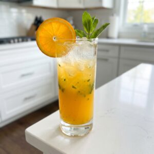 Orange Mint Mojito Cocktail Recipe