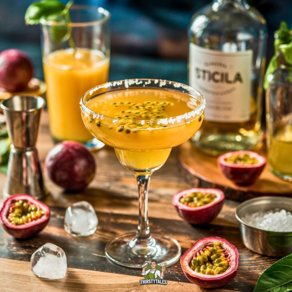 Passion Fruit Margarita Cocktail Recipe