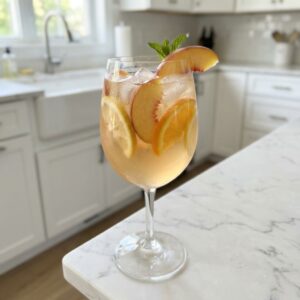Peach Sangria Cocktail Recipe