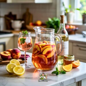 Peach Sangria Cocktail Recipe