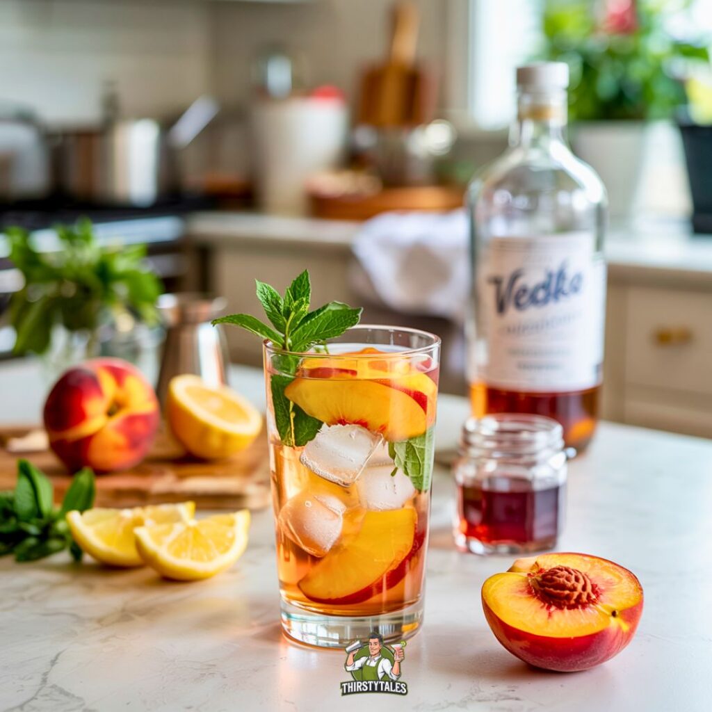 Peach Vodka Nectar Cocktail Recipe