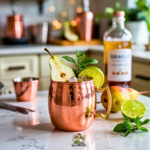 Pear Vanilla Moscow Mule Cockatil Recipe