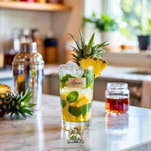 Pineapple Mojito Cocktail Recipe