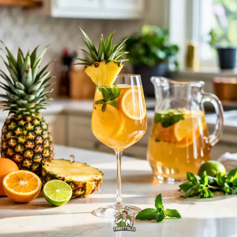 Pineapple Sangria Splash Cockatil Recipe