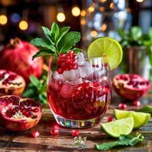 Pomegranate Moscow Mule Cocktail Recipe