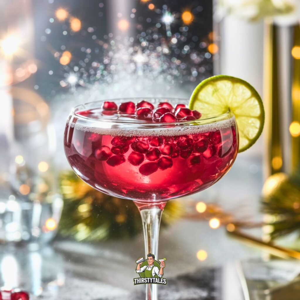 Pomegranate Spark Cocktail Recipe