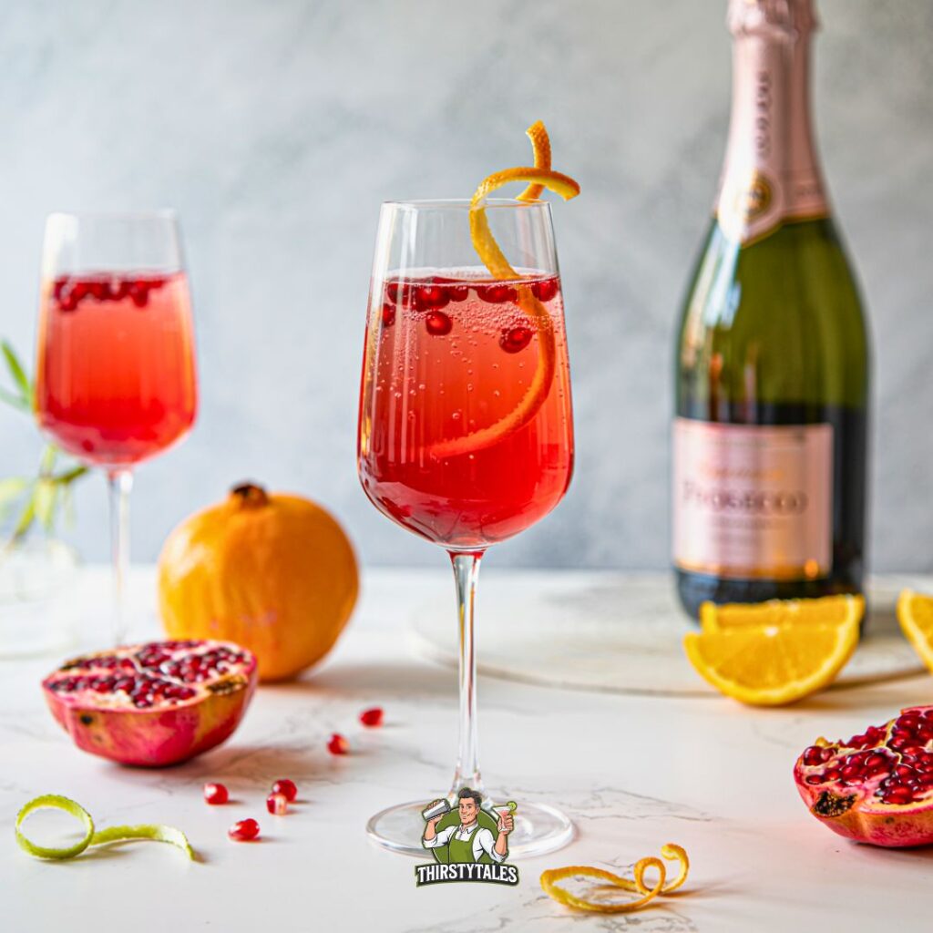 Pomegranate Spritz Cocktail Recipe