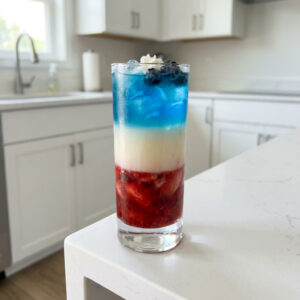 Red, White, and Blueberry Slammer Cocktail Recipe