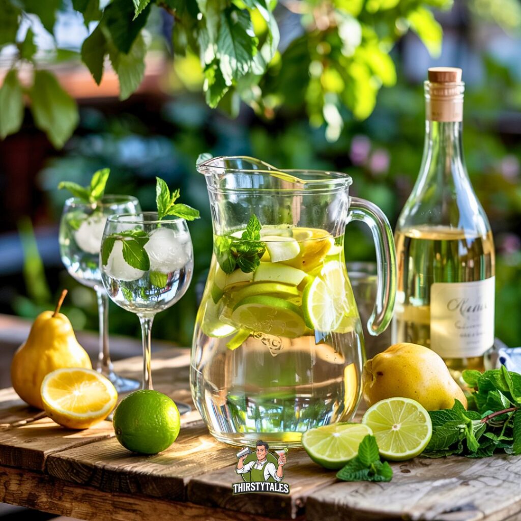 Sangria Blanco Cocktail Recipe