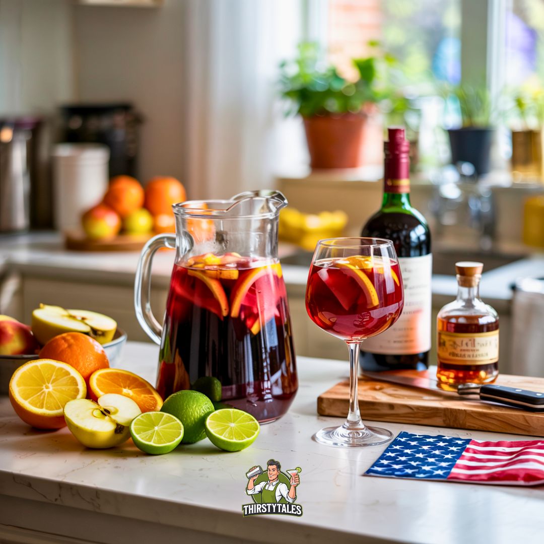 Servicemen’s Sangria Cocktail Recipe