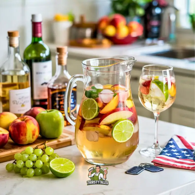 Soldiers’ Sangria Blanco Cocktail Recipe