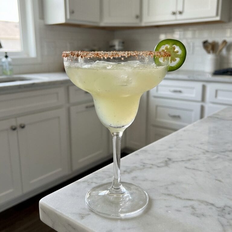 Spicy Tequila Margarita Cocktail Recipe