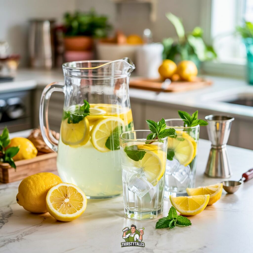 Spiked Lemon Vodka Lemonade Cocktail Recipe