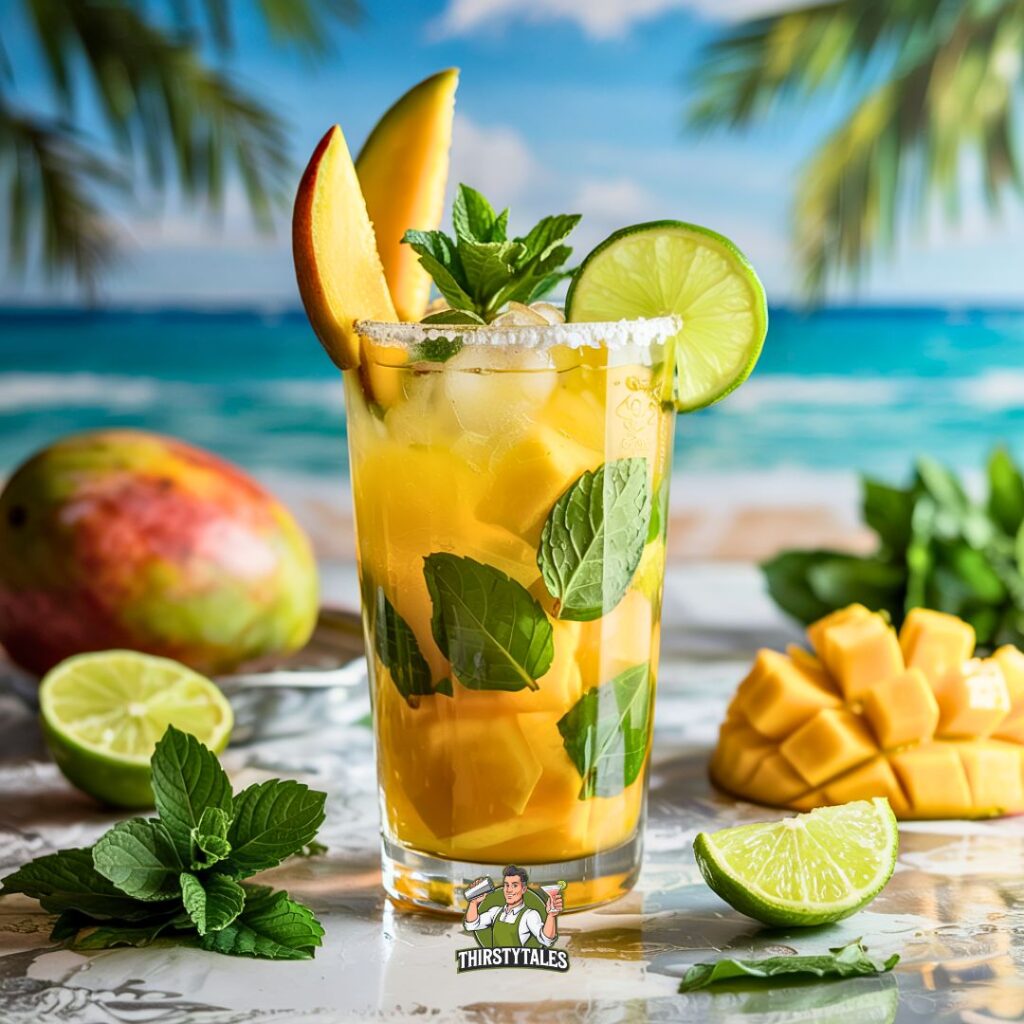 Tropical Mango Mojito Cocktail Recipe