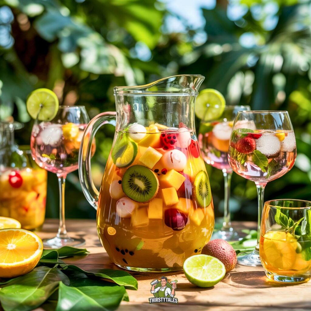 Tropical Sangria Cocktail Recipe