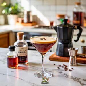 Vanilla Espresso Martini Cocktail Recipe
