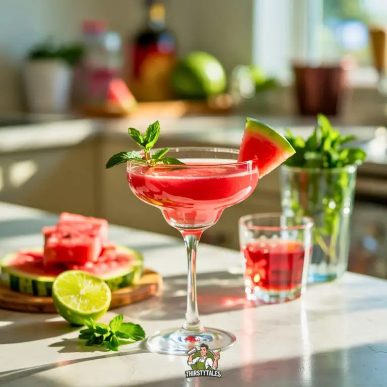 Watermelon Mint Daiquiri Cockatil Recipe