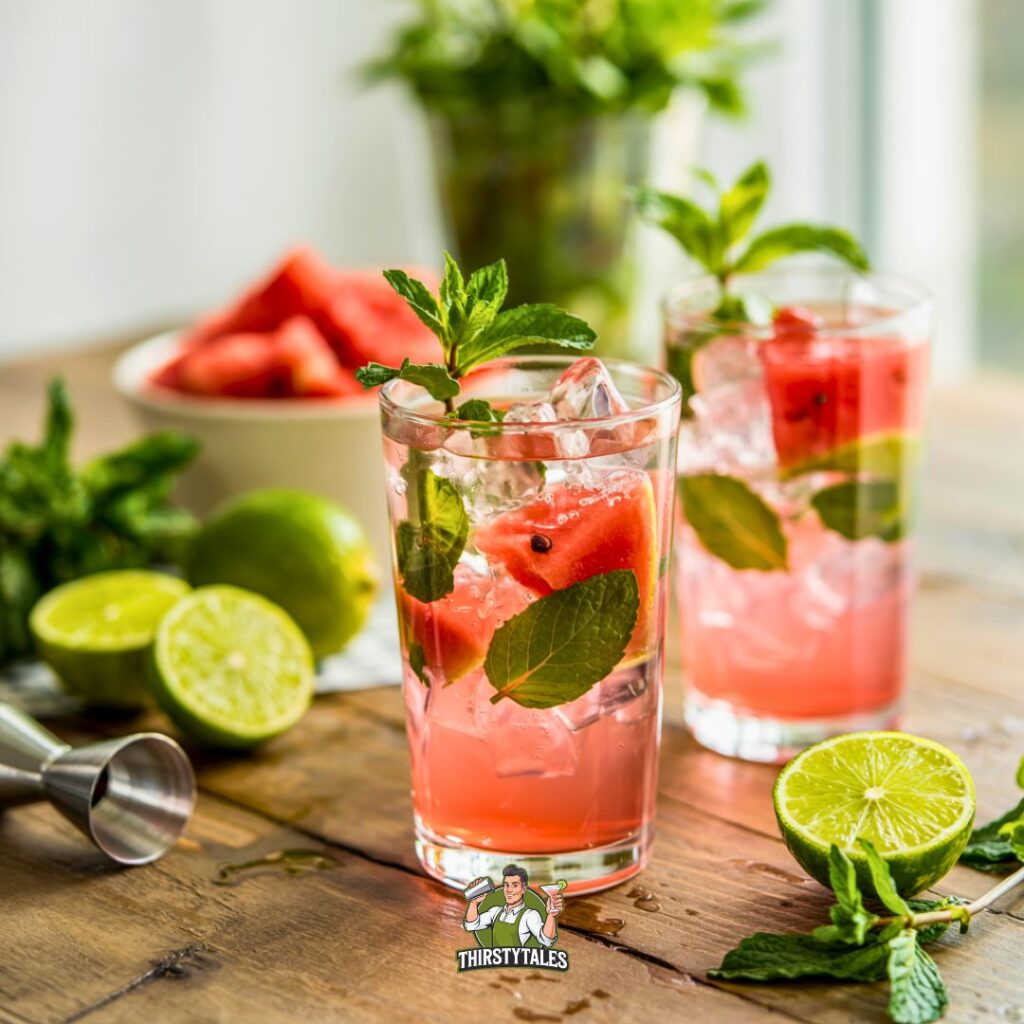 Watermelon Mojito Cocktail Recipe