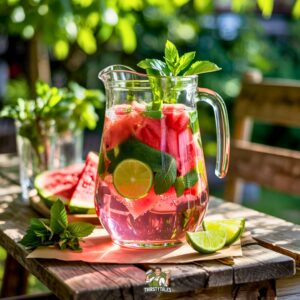 Watermelon Mojito Pitcher Cocktail Recipe