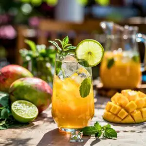 Zesty Mango Cooler Mocktail Recipe
