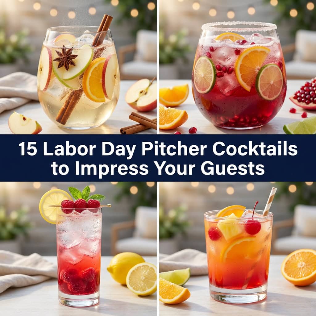 15 Labor Day Pitcher Cocktails to Impress Your Guests